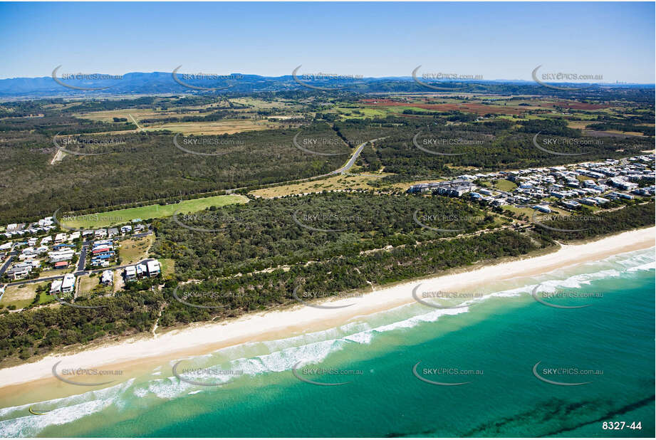 Aerial Photo Casuarina Beach NSW Aerial Photography