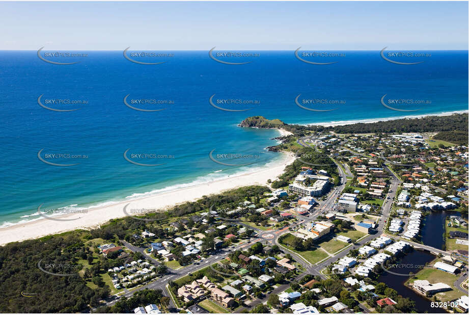 Aerial Photo Cabarita Beach / Bogangar NSW Aerial Photography