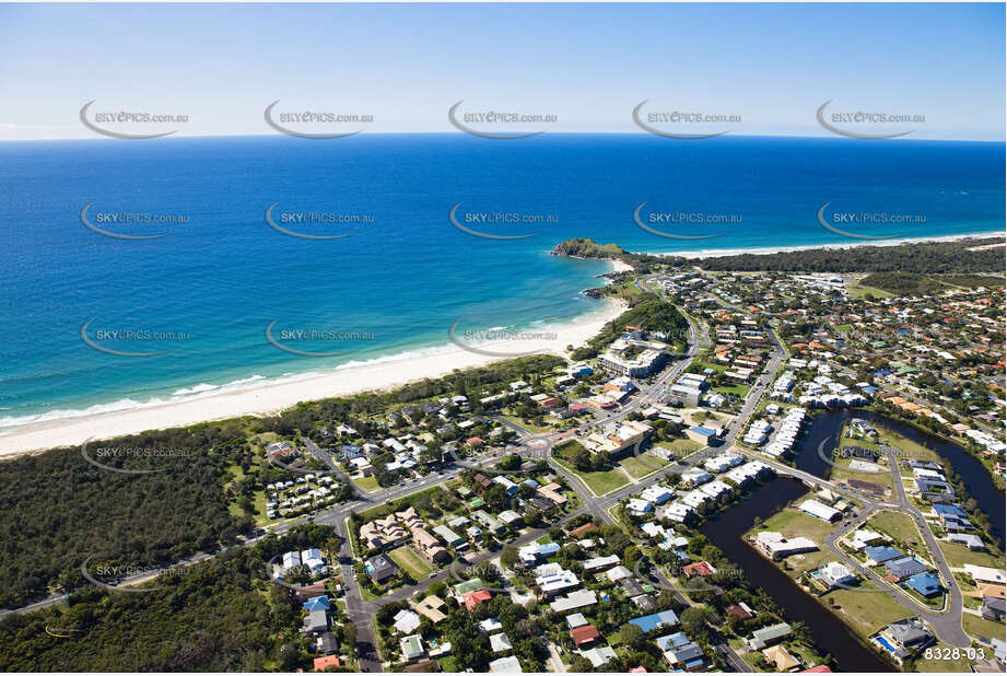 Aerial Photo Cabarita Beach / Bogangar NSW Aerial Photography