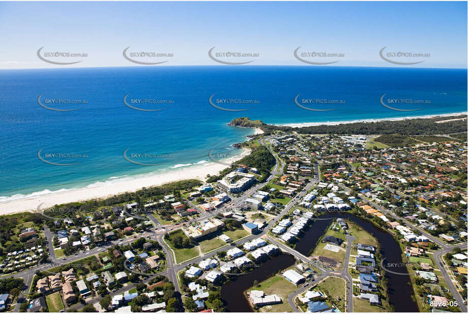 Aerial Photo Cabarita Beach / Bogangar NSW Aerial Photography