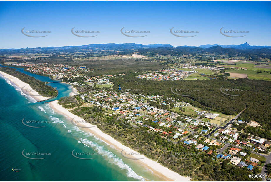 Aerial Photo Pottsville NSW Aerial Photography