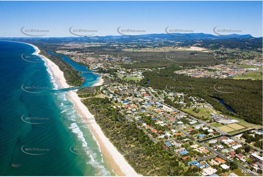 Aerial Photo Pottsville NSW Aerial Photography