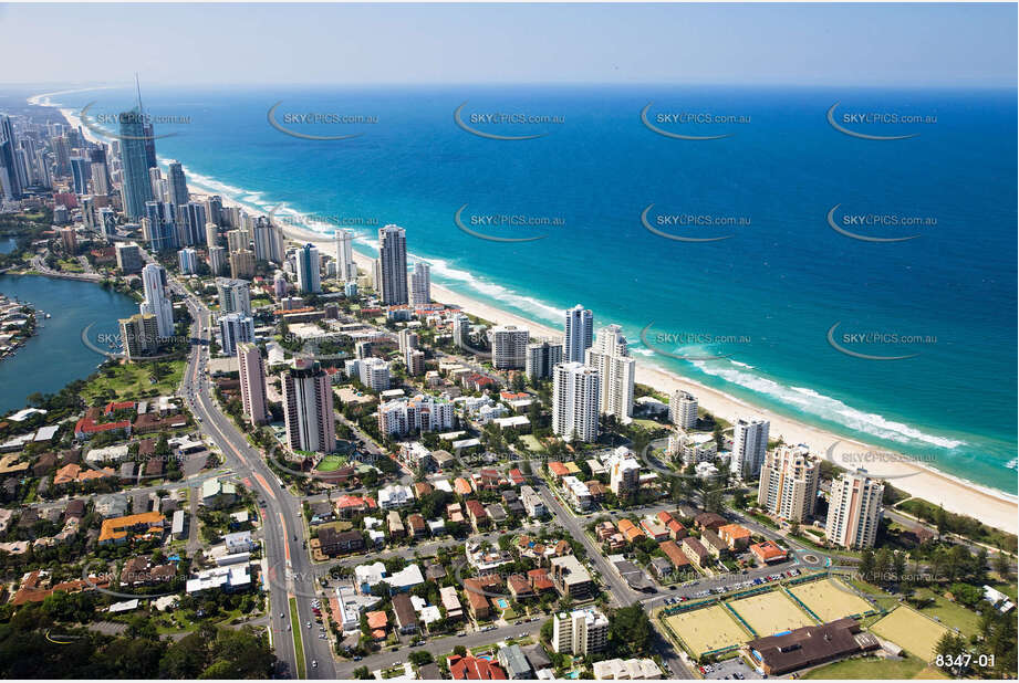 Aerial Photo Broadbeach QLD Aerial Photography