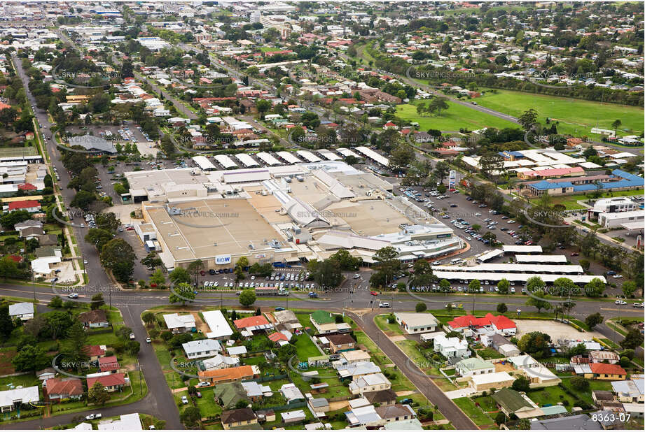 Aerial Photo Newtown QLD Aerial Photography