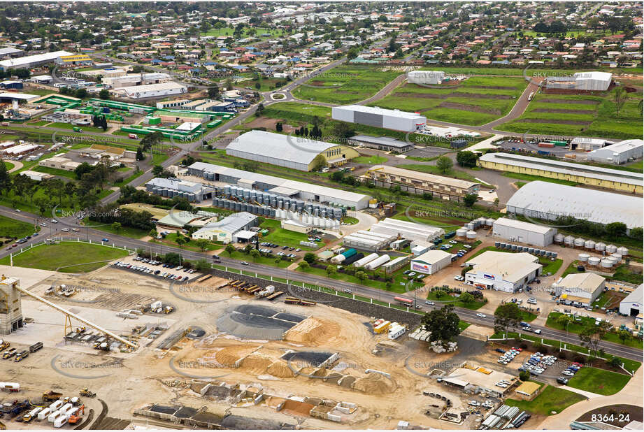 Aerial Photo Harristown QLD Aerial Photography