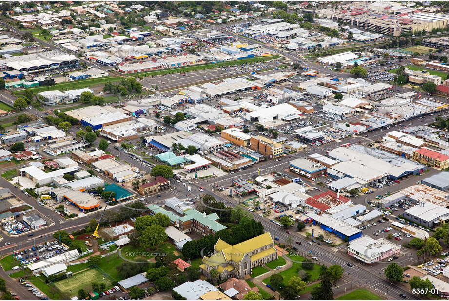 Aerial Photo Toowoomba City QLD Aerial Photography