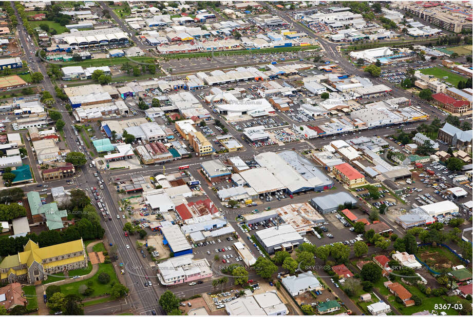 Aerial Photo Toowoomba City QLD Aerial Photography