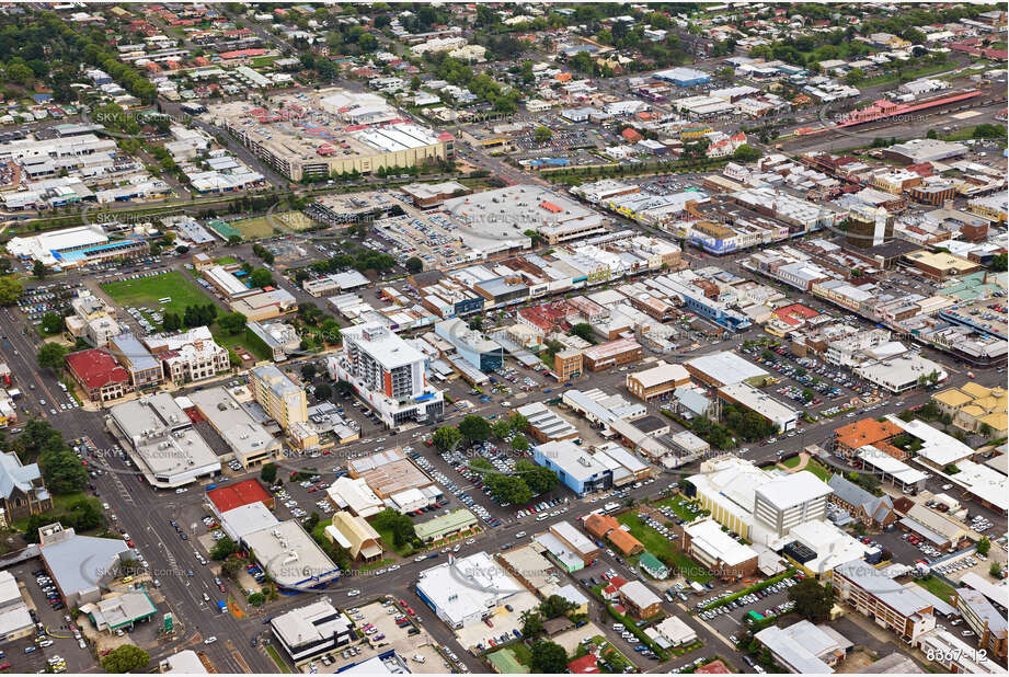 Aerial Photo Toowoomba City QLD Aerial Photography