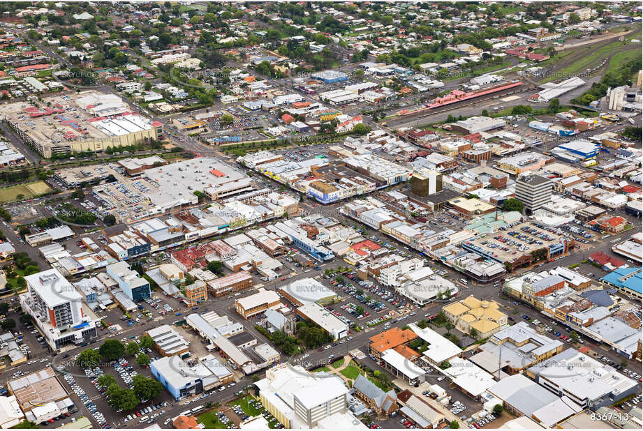 Aerial Photo Toowoomba City QLD Aerial Photography