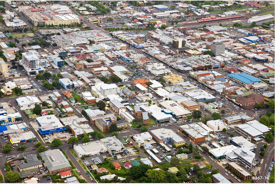 Aerial Photo Toowoomba City QLD Aerial Photography