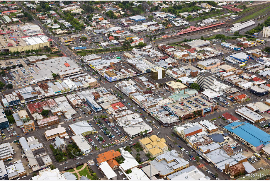 Aerial Photo Toowoomba City QLD Aerial Photography