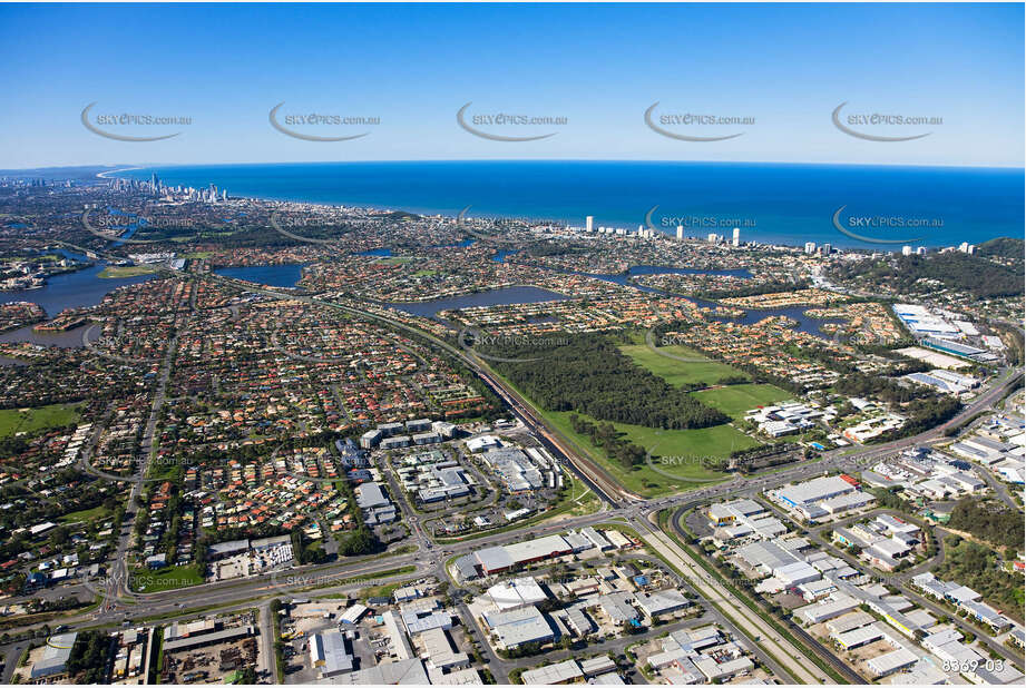 Aerial Photo Burleigh Waters QLD Aerial Photography