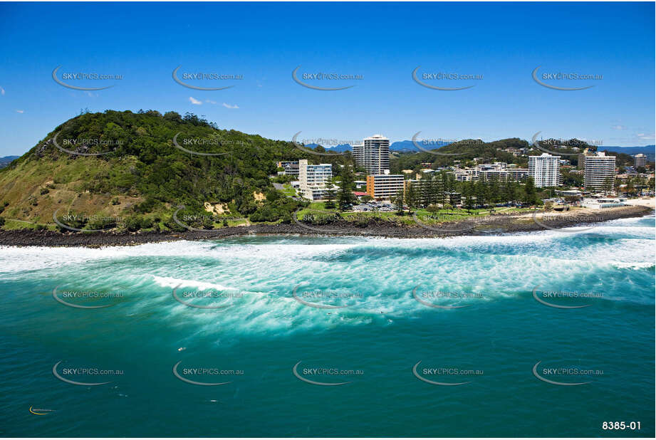 Aerial Photo Burleigh Heads QLD Aerial Photography