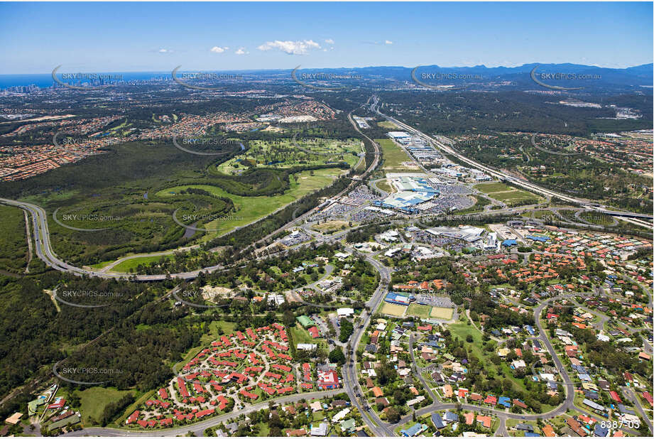 Aerial Photo Helensvale QLD Aerial Photography