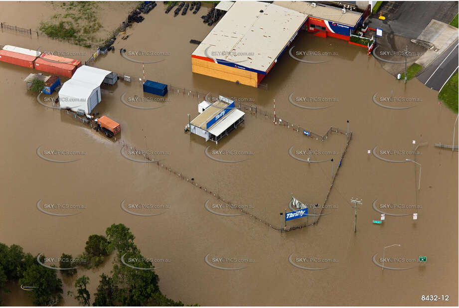 Aerial Photo Brisbane Flood QLD Aerial Photography