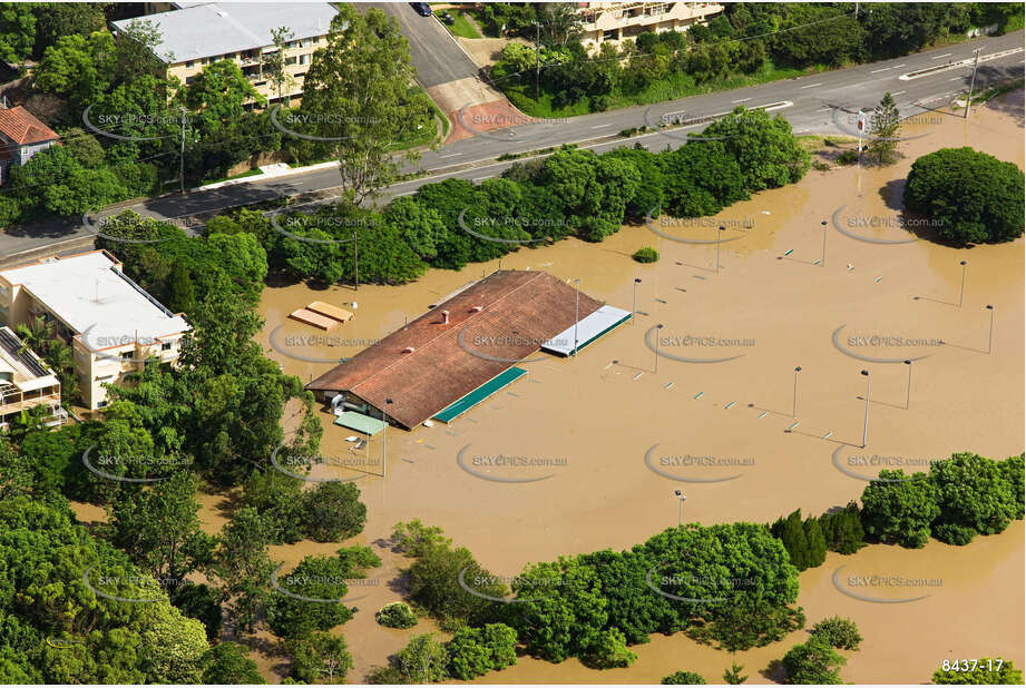 Aerial Photo Brisbane Flood QLD Aerial Photography