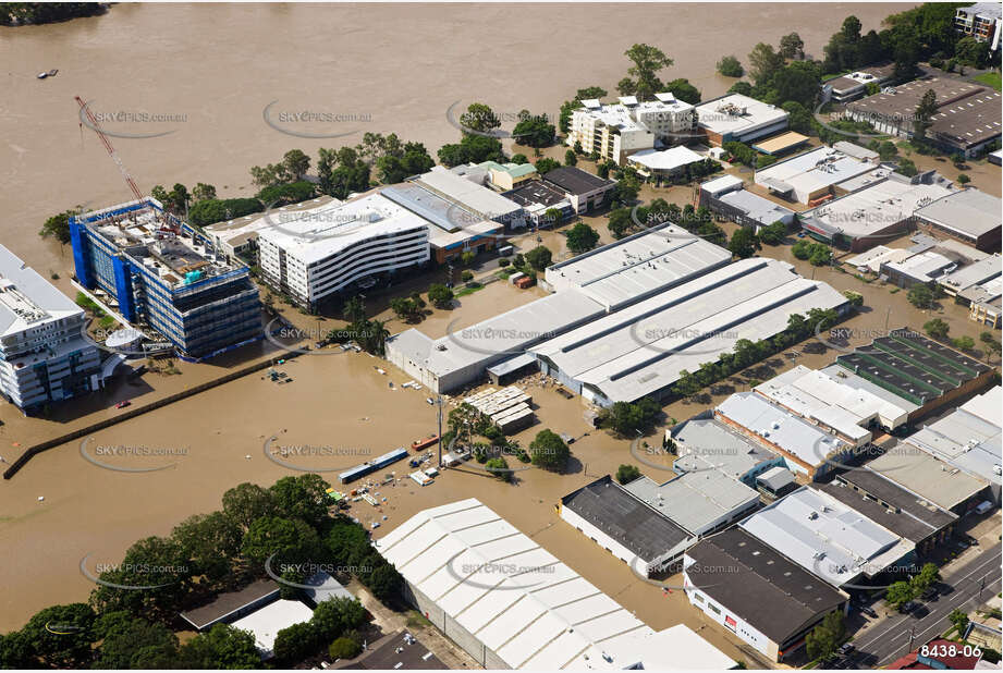 Aerial Photo Brisbane Flood QLD Aerial Photography