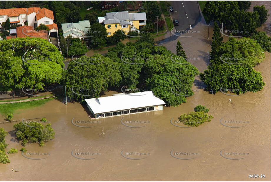 Aerial Photo Brisbane Flood QLD Aerial Photography