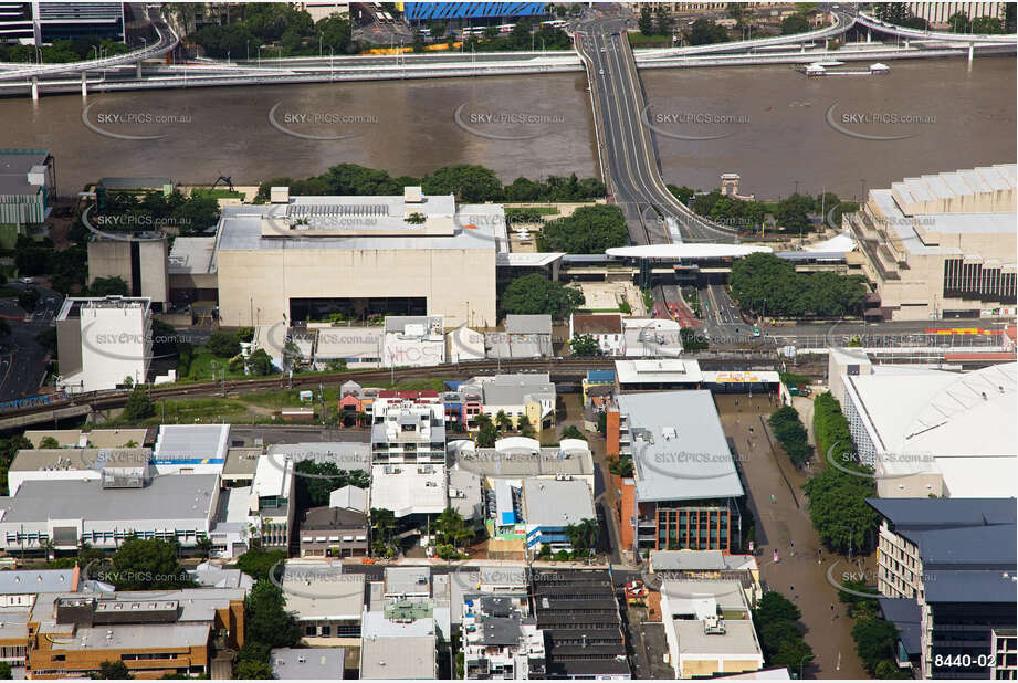 Aerial Photo Brisbane Flood QLD Aerial Photography