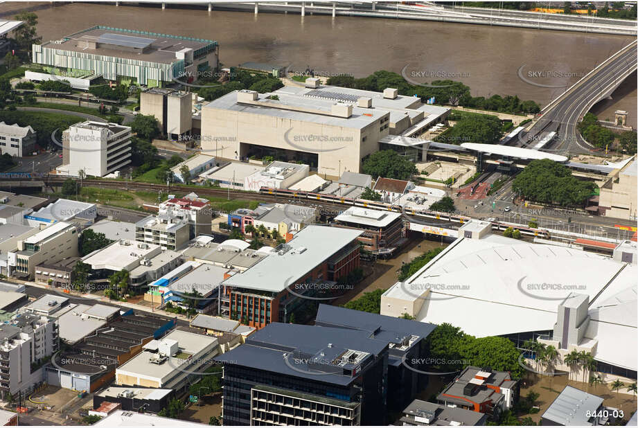 Aerial Photo Brisbane Flood QLD Aerial Photography