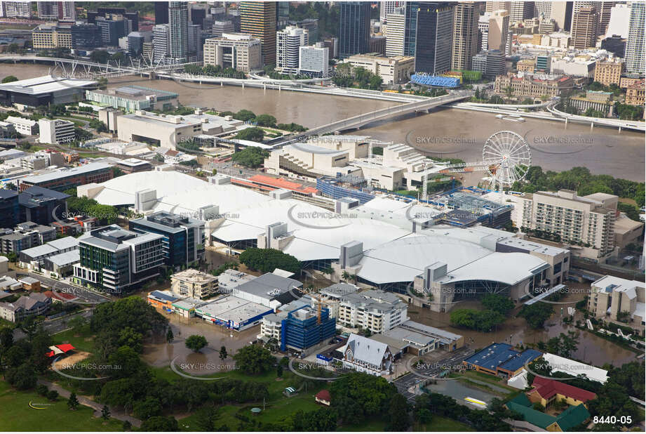 Aerial Photo Brisbane Flood QLD Aerial Photography