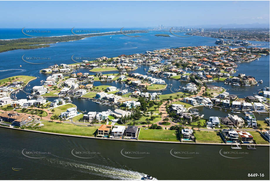 Aerial Photo Sovereign Island QLD Aerial Photography