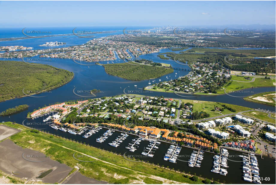 Aerial Photo Hope Island QLD Aerial Photography