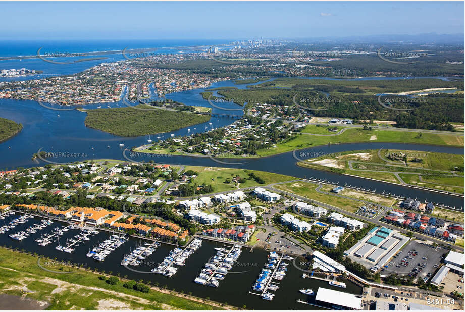 Aerial Photo Hope Island QLD Aerial Photography