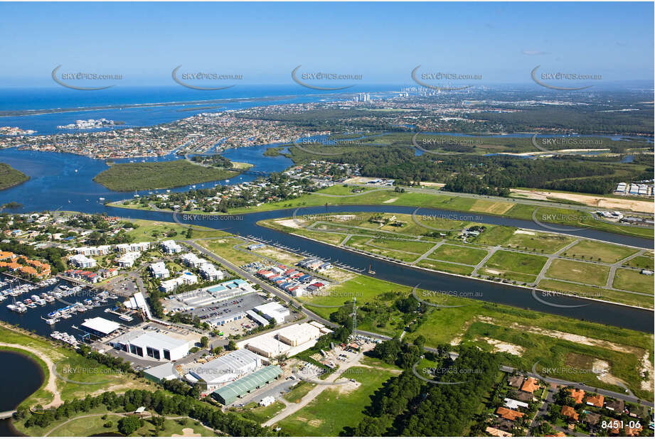 Aerial Photo Hope Island QLD Aerial Photography