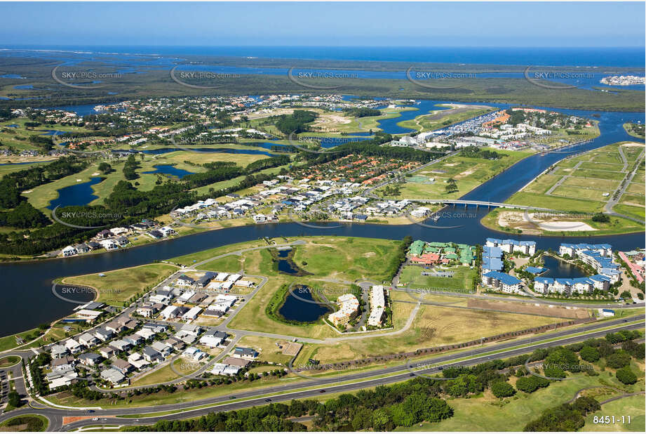 Aerial Photo Hope Island QLD Aerial Photography