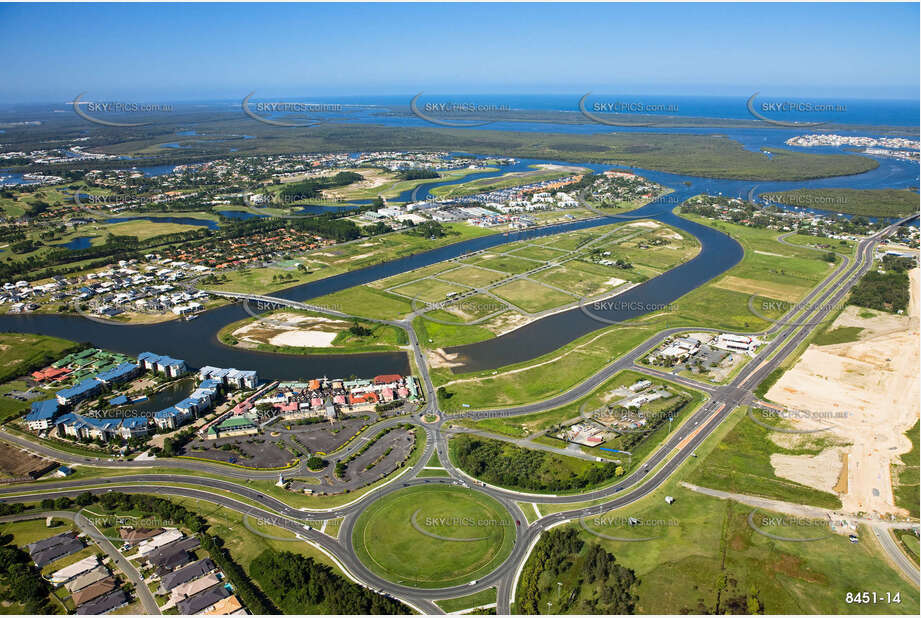 Aerial Photo Hope Island QLD Aerial Photography