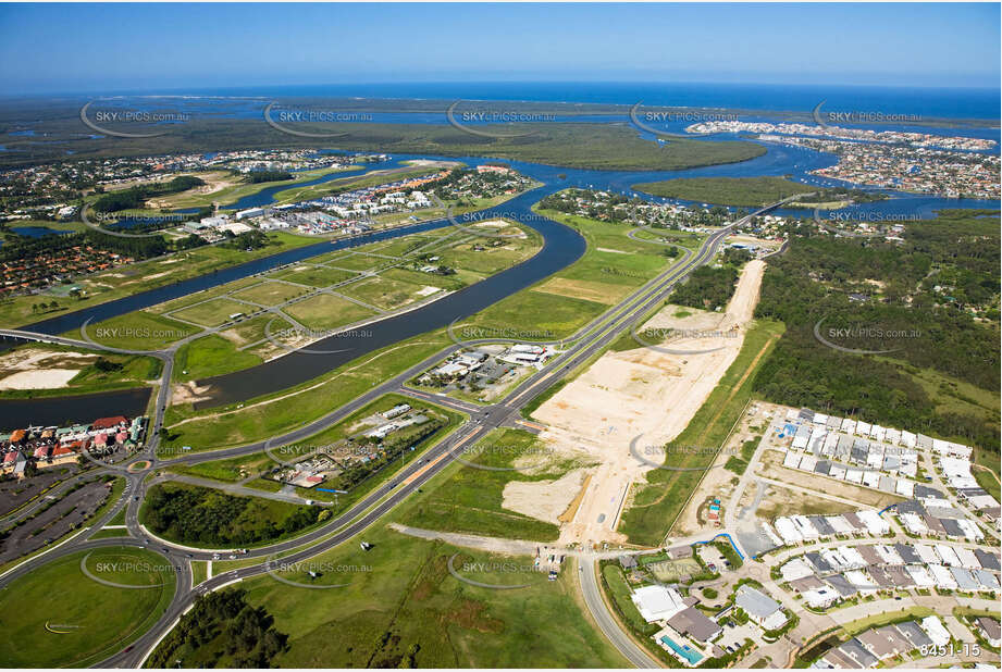 Aerial Photo Hope Island QLD Aerial Photography