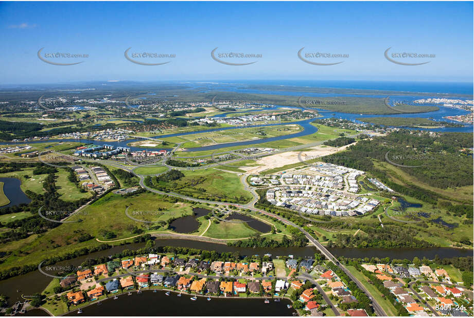 Aerial Photo Hope Island QLD Aerial Photography