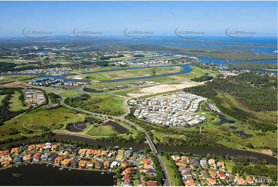 Aerial Photo Hope Island QLD Aerial Photography