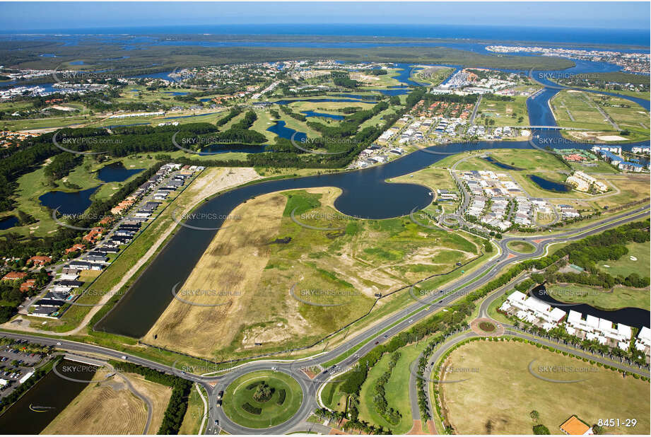 Aerial Photo Hope Island QLD Aerial Photography