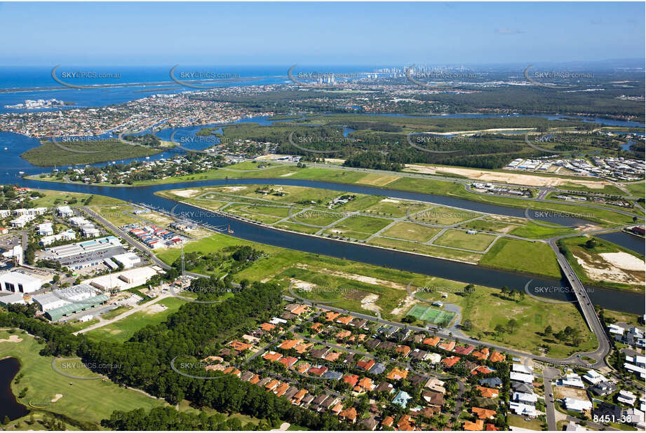 Aerial Photo Hope Island QLD Aerial Photography