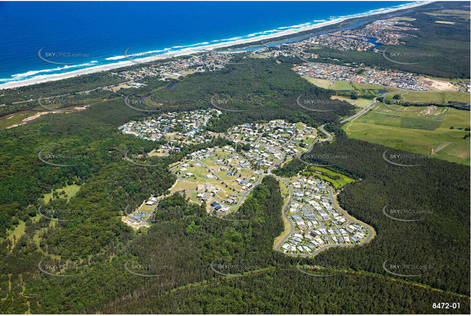 Aerial Photo Pottsville NSW Aerial Photography