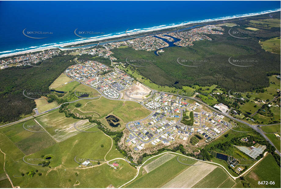 Aerial Photo Pottsville NSW Aerial Photography