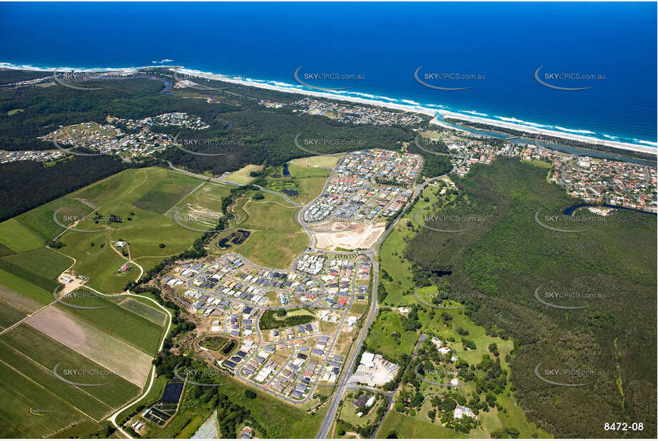 Aerial Photo Pottsville NSW Aerial Photography