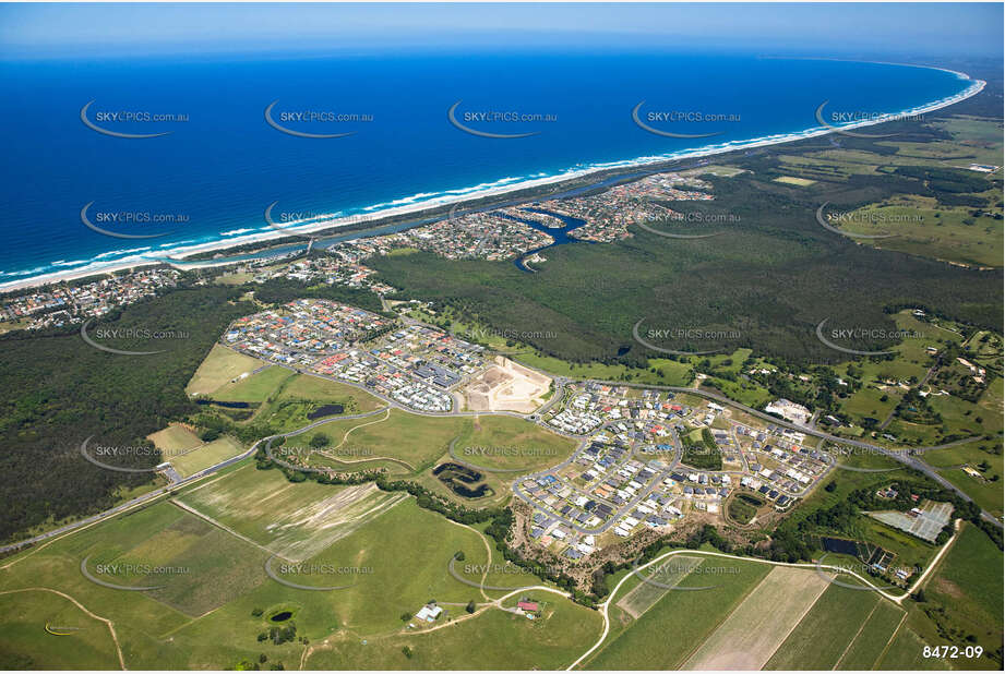 Aerial Photo Pottsville NSW Aerial Photography