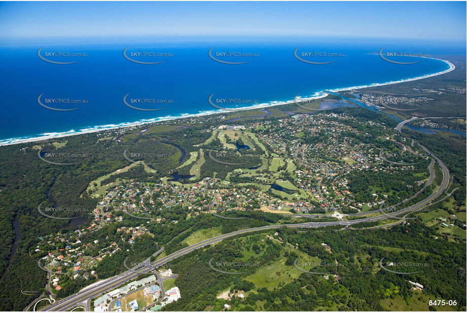 Aerial Photo Ocean Shores NSW Aerial Photography