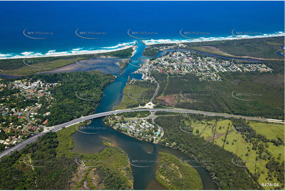 Aerial Photo Brunswick Heads NSW Aerial Photography