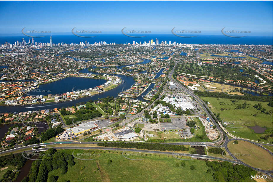 Aerial Photo Carrara QLD Aerial Photography