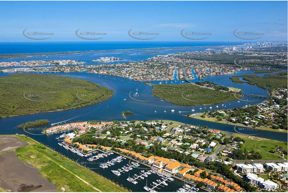 Aerial Photo Hope Island QLD Aerial Photography