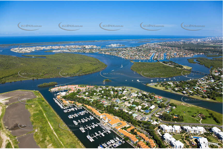 Aerial Photo Hope Island QLD Aerial Photography