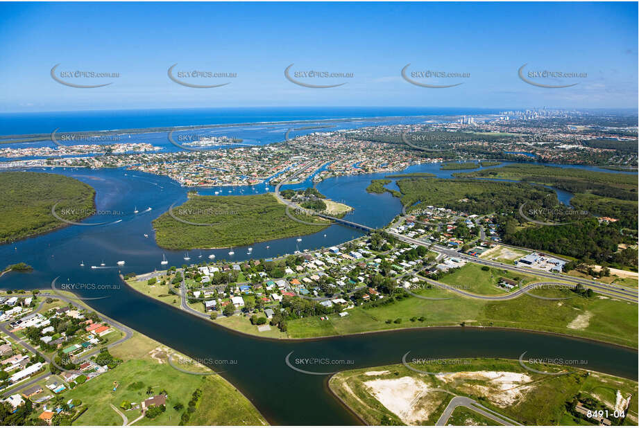 Aerial Photo Hope Island QLD Aerial Photography