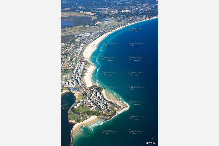 Aerial Photo Coolangatta QLD Aerial Photography