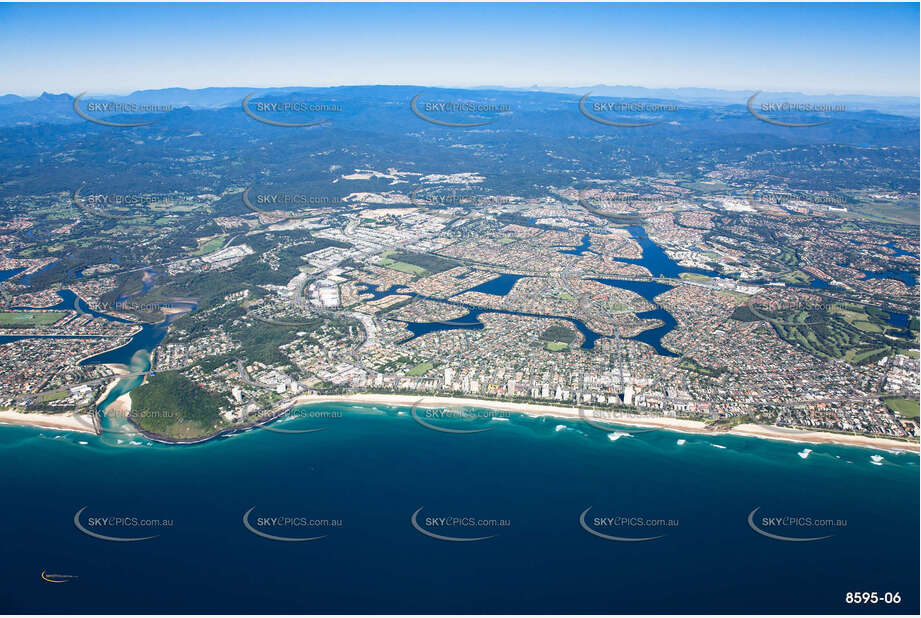 Aerial Photo Burleigh Heads QLD Aerial Photography