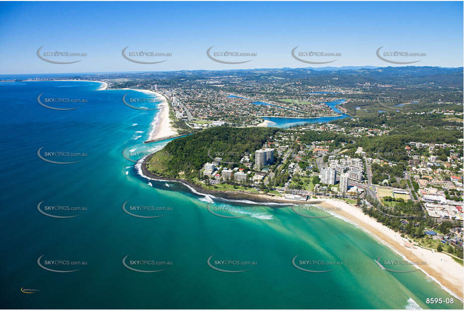 Aerial Photo Burleigh Heads QLD Aerial Photography