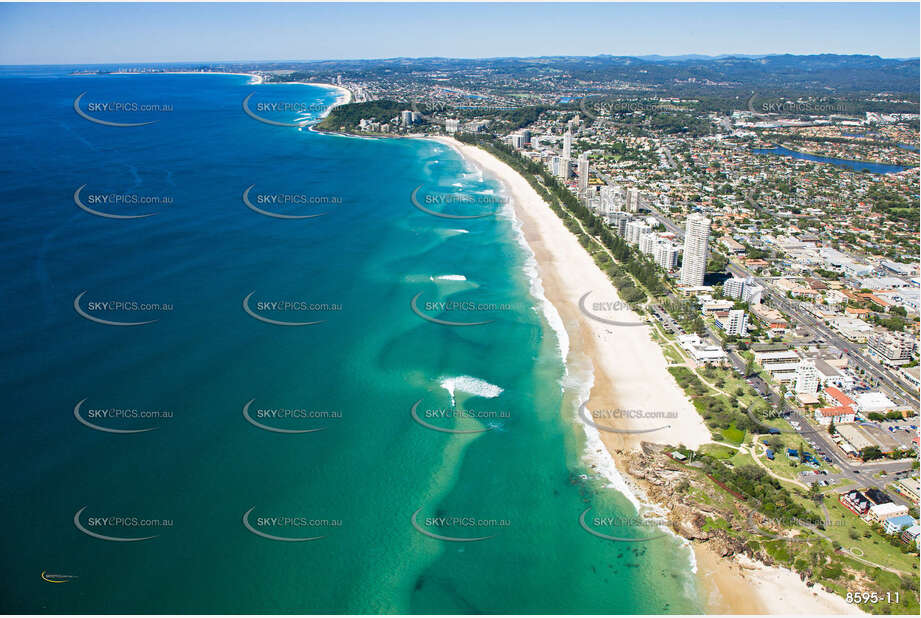 Aerial Photo Burleigh Heads QLD Aerial Photography